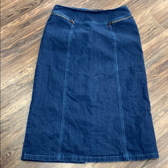 Addition Elle Dresses & Skirts - 🔴SOLD🔴 Addition Elle Denim Blue Skirt